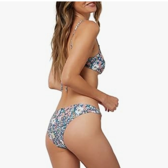 O'NEILL Women's Surfside Bralette Bikini Eliza Ditsy  / SLATE "TOP ONLY" NEW - Picture 9 of 10